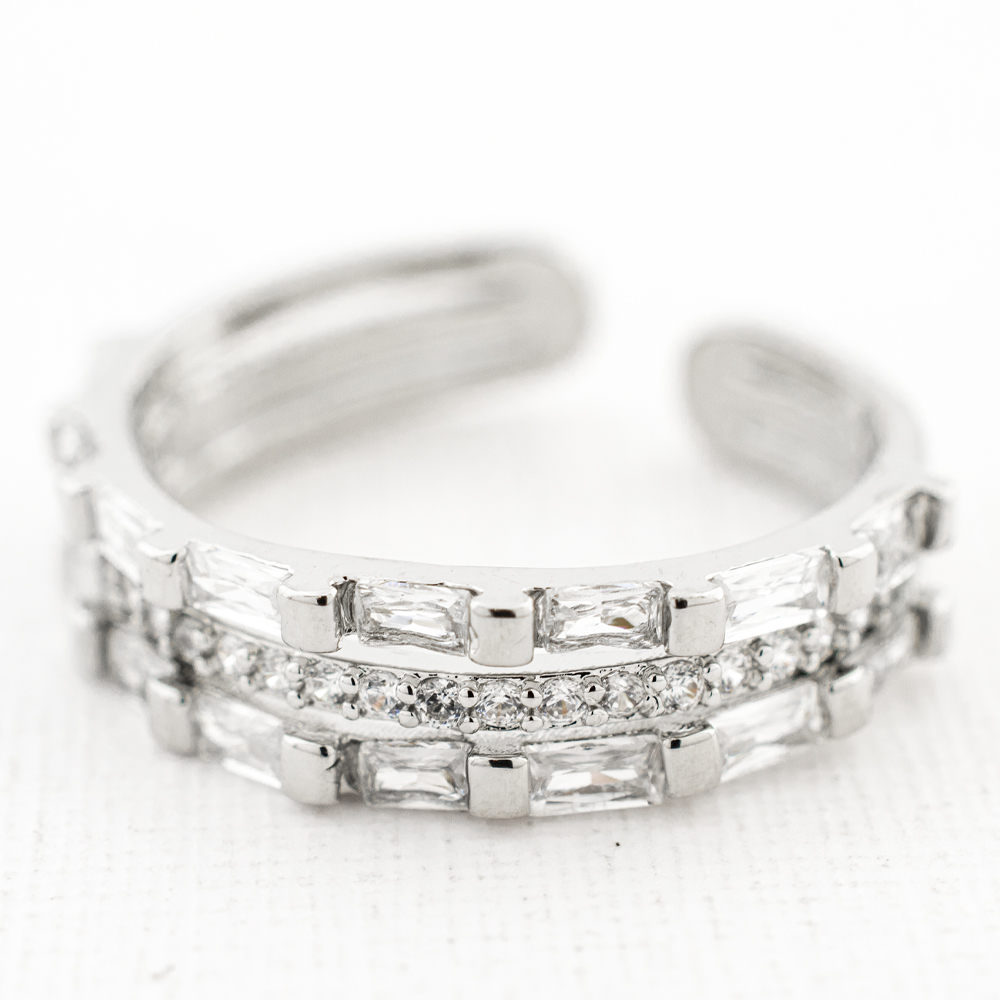 ANILLO  RODIO GOLDEN ROD
