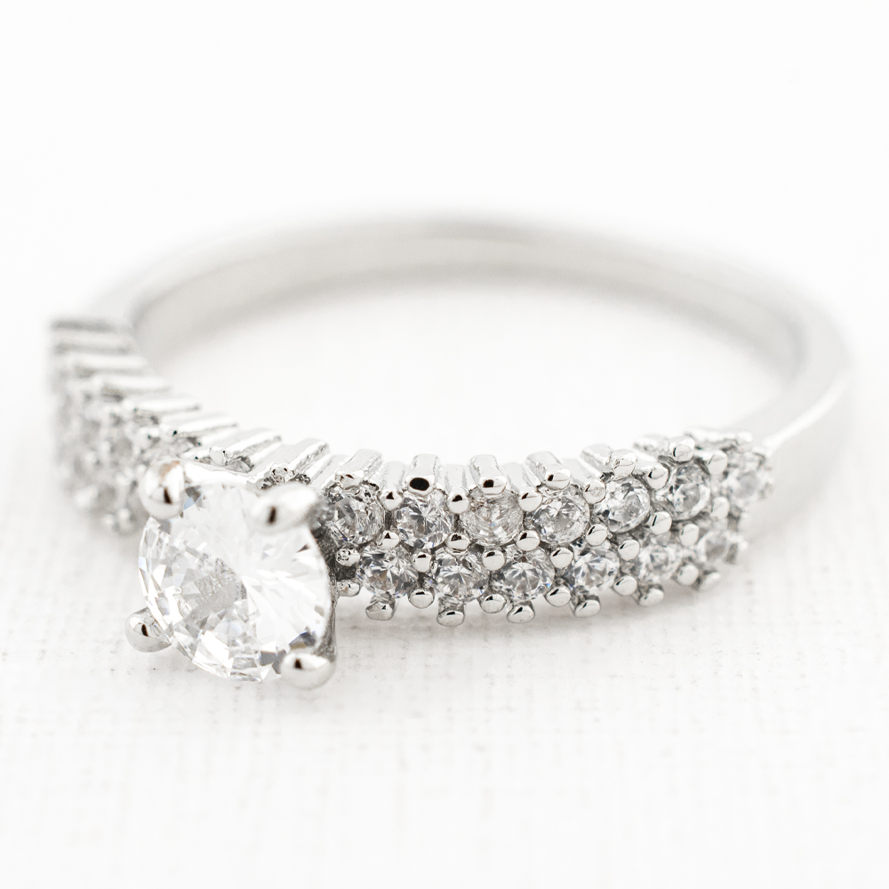 ANILLO  RODIO GOLDEN ROD