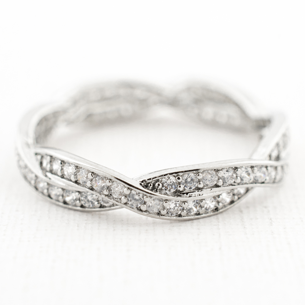 ANILLO  RODIO GOLDEN ROD
