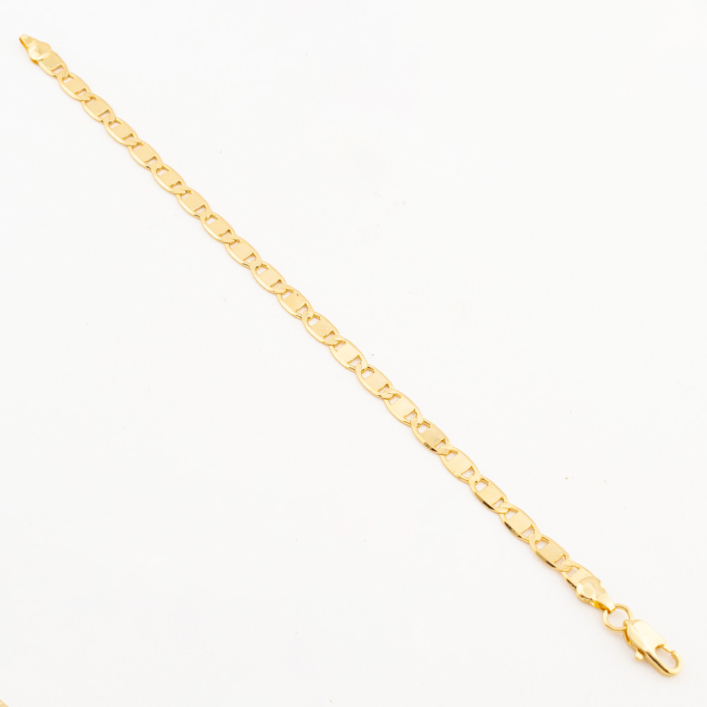 PULSERA CHAPA GOLDEN CASTING