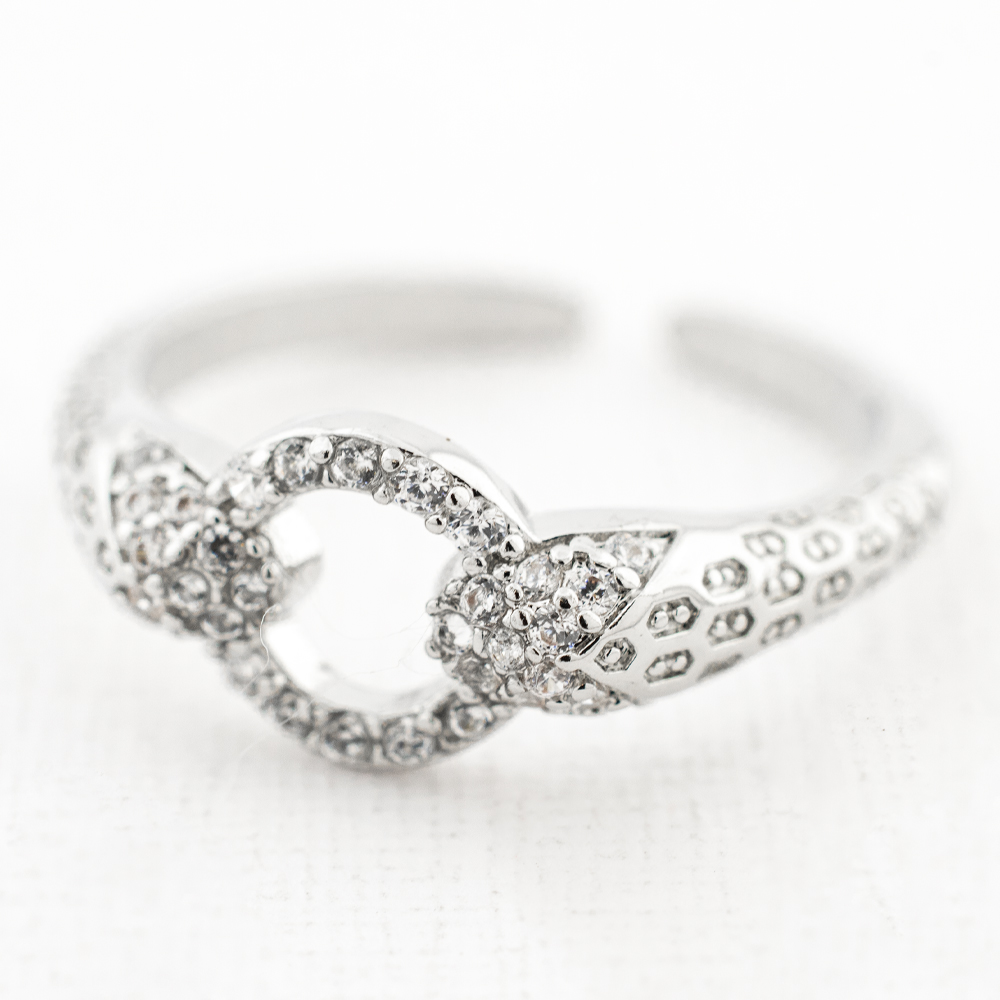 ANILLO  RODIO GOLDEN ROD