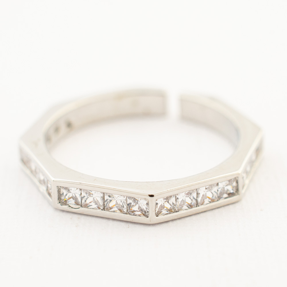 ANILLO  RODIO GOLDEN ROD
