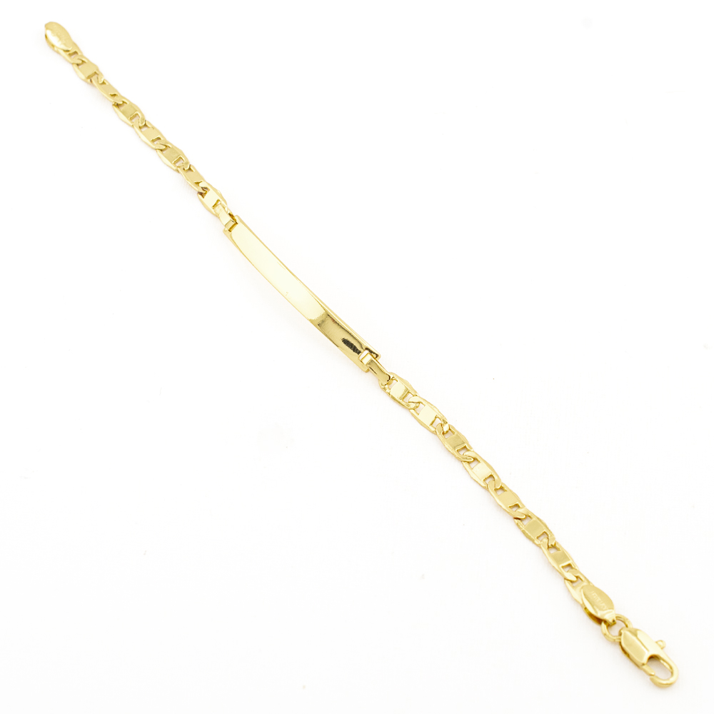 PULSERA CHAPA GOLDEN CASTING