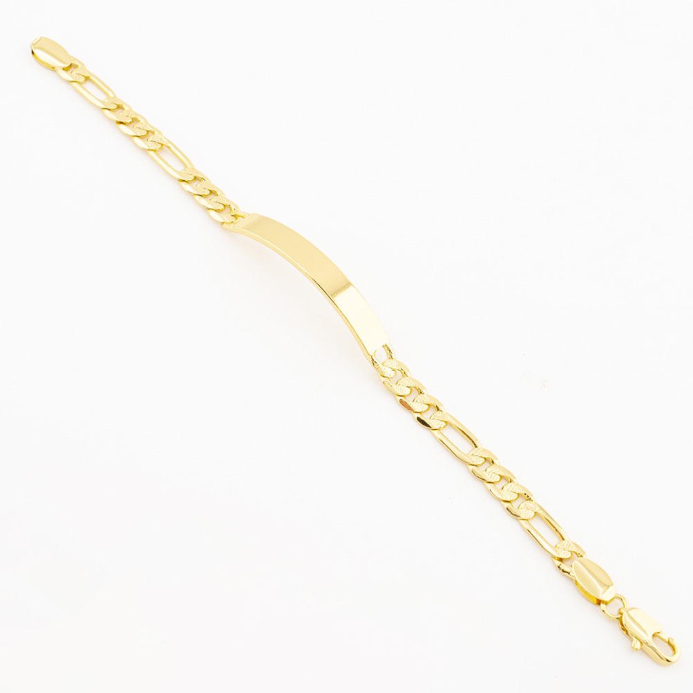 PULSERA CHAPA GOLDEN CASTING