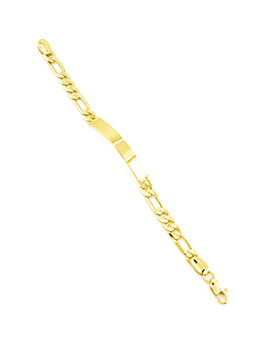 PULSERA CHAPA GOLDEN CASTING