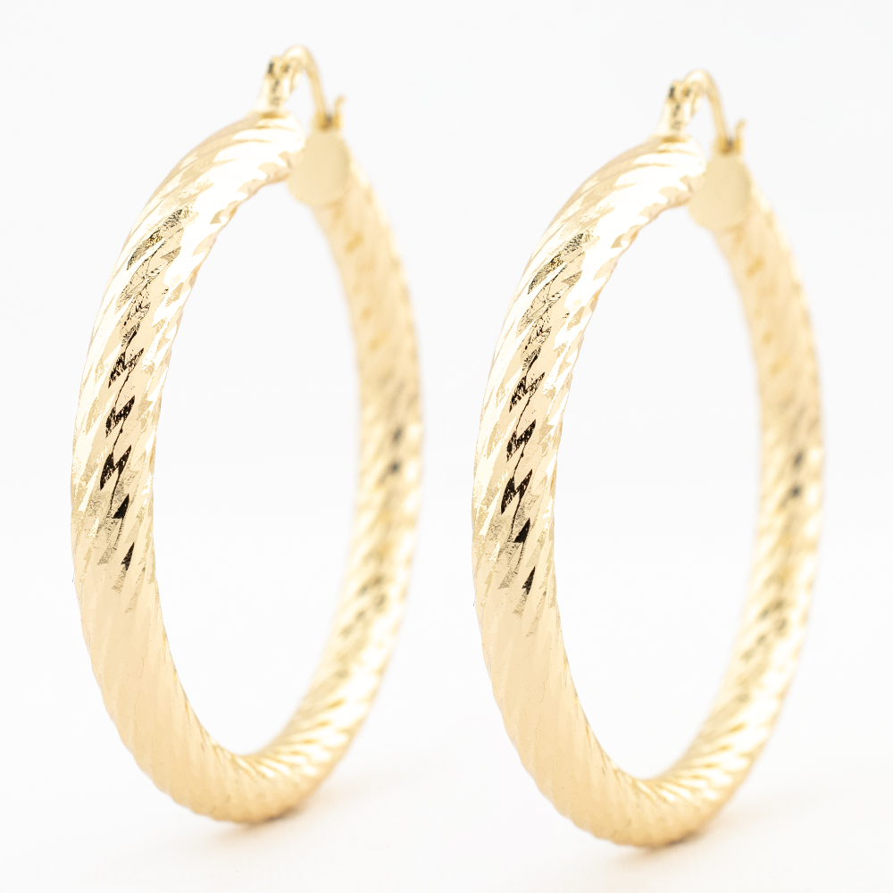 ARRACADA CHAPA GOLDEN CASTING