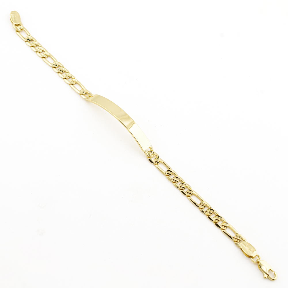 PULSERA CHAPA GOLDEN CASTING