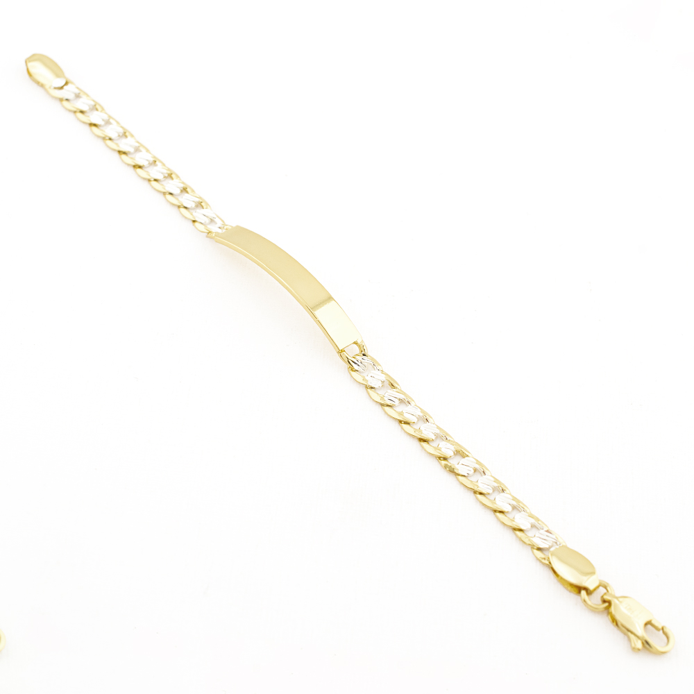 PULSERA BITONO GOLDEN CASTING