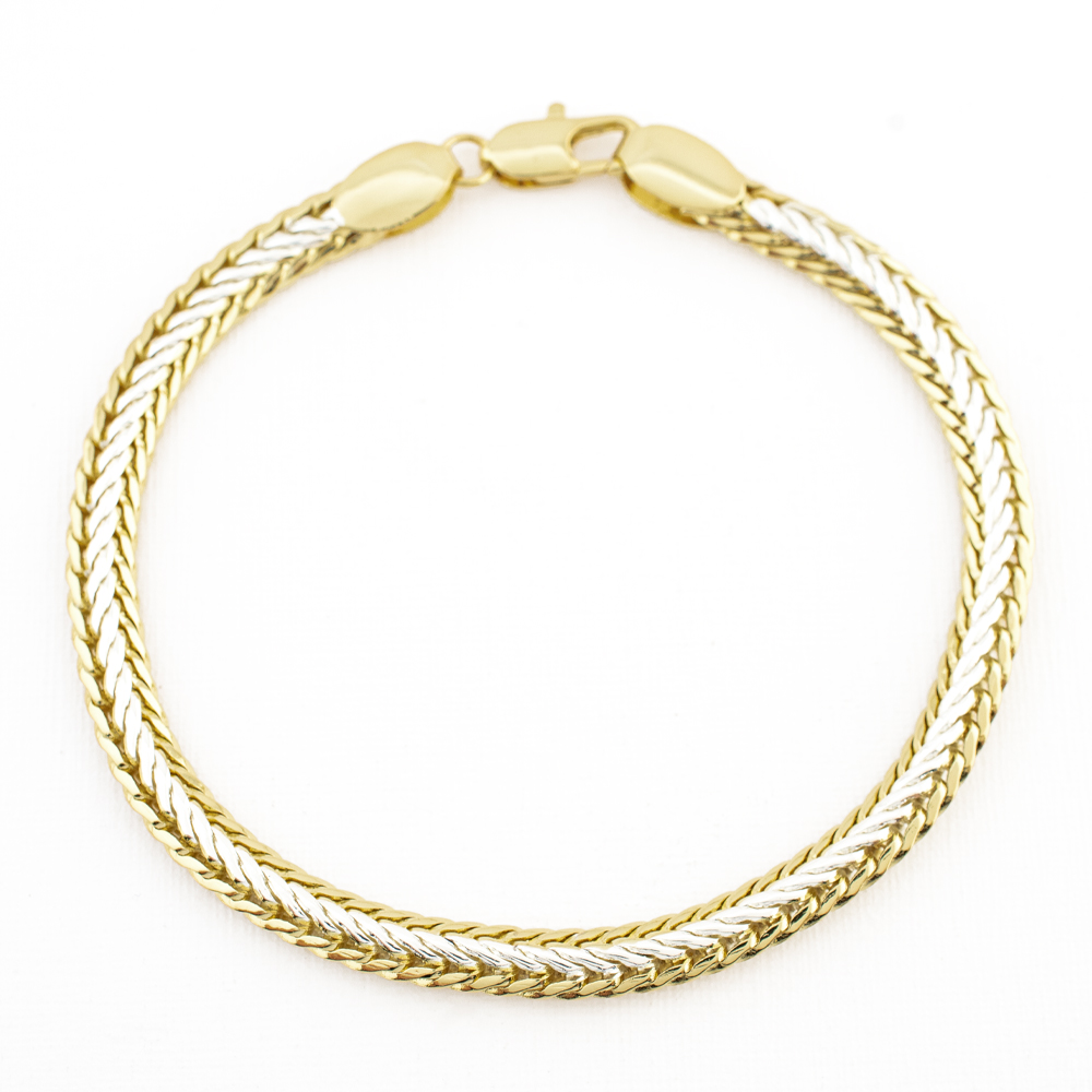 PULSERA BITONO GOLDEN CASTING