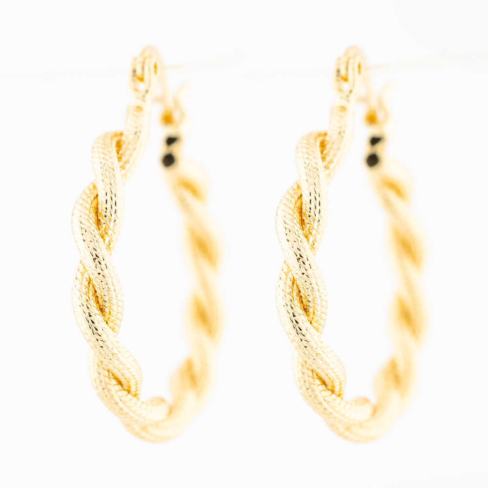 ARRACADA CHAPA GOLDEN CASTING