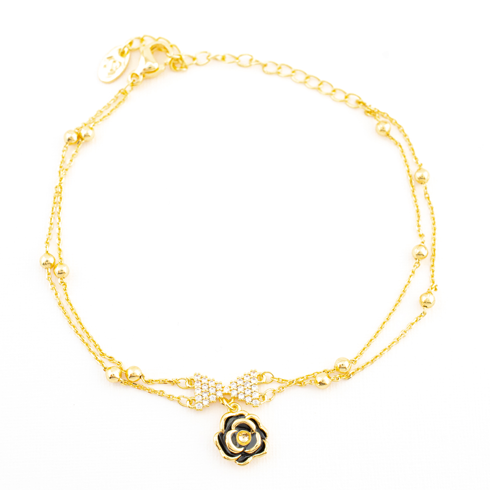 PULSERA CHAPA CRYSTIME