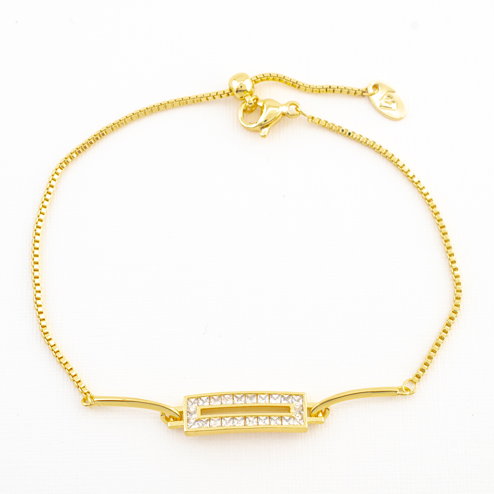 PULSERA CHAPA CRYSTIME