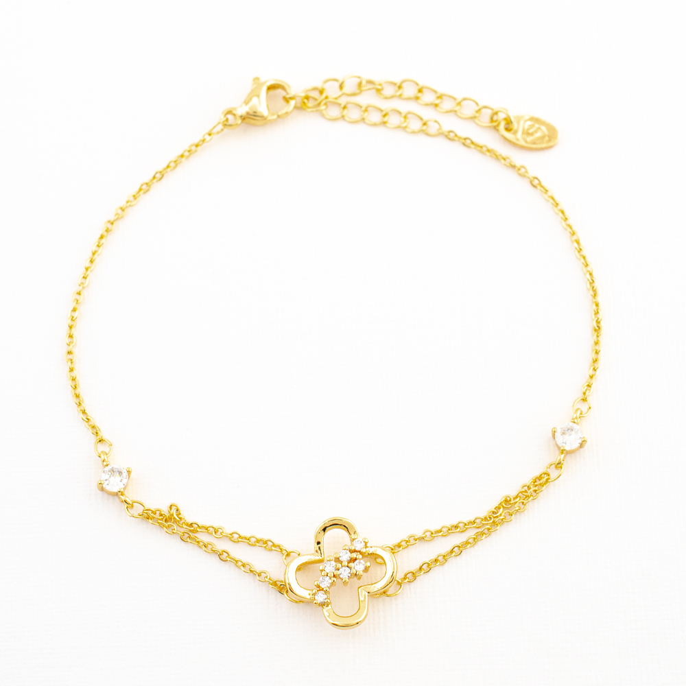 PULSERA CHAPA CRYSTIME