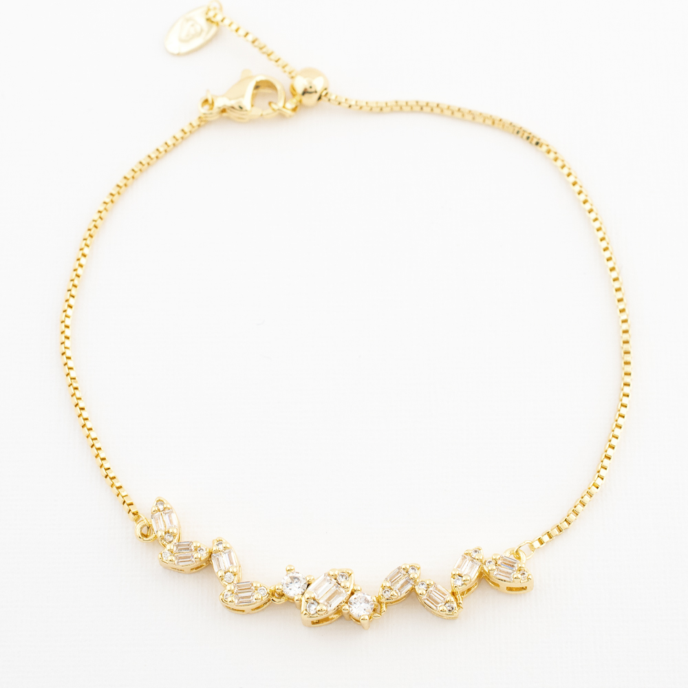 PULSERA CHAPA CRYSTIME