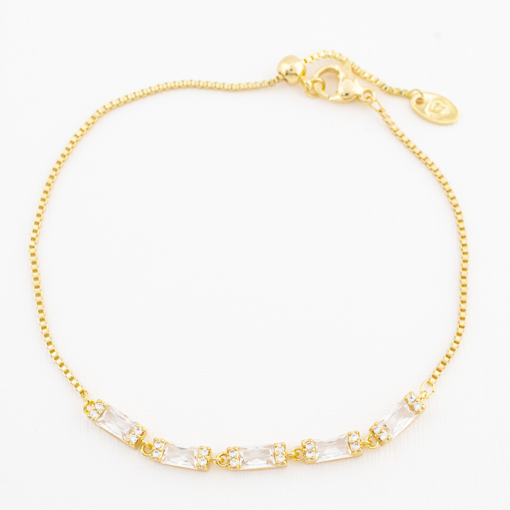 PULSERA CHAPA CRYSTIME