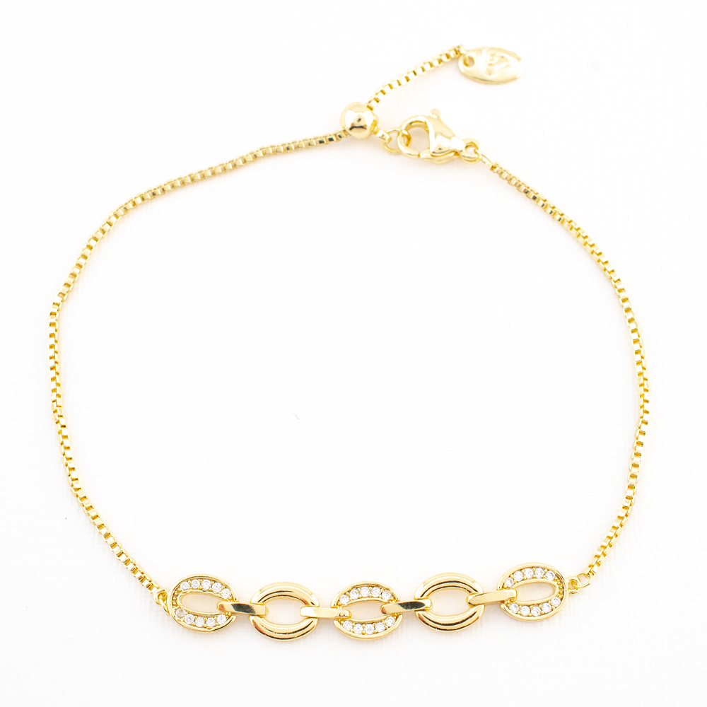 PULSERA CHAPA GOLDEN ROD
