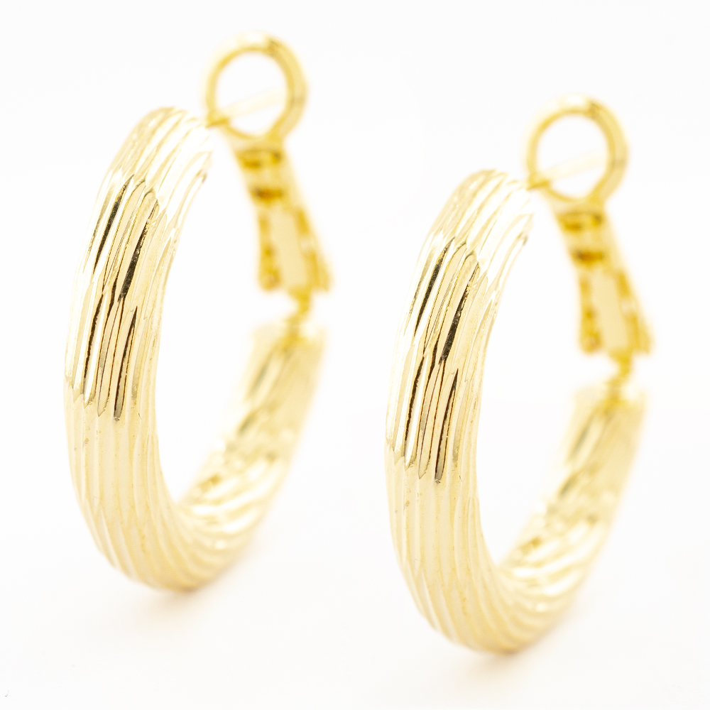 ARRACADA CHAPA GOLDEN CASTING