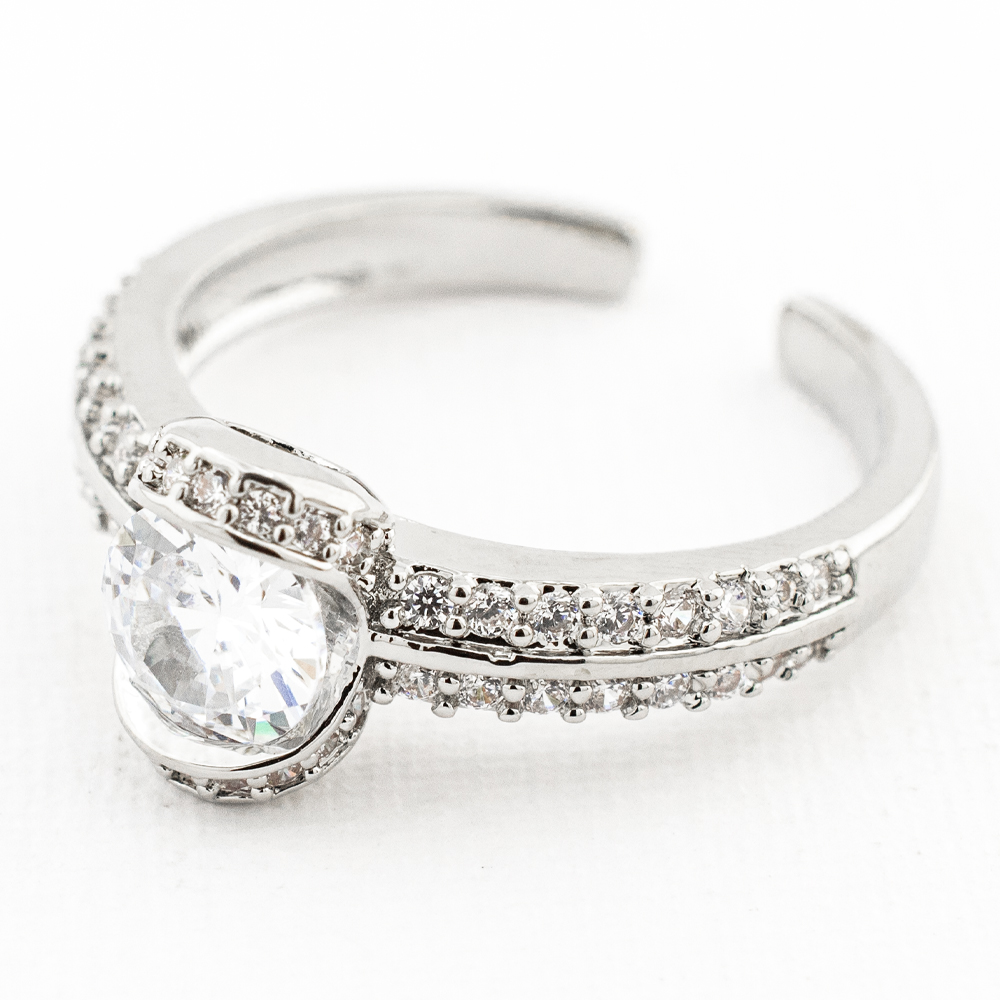 ANILLO  RODIO GOLDEN ROD