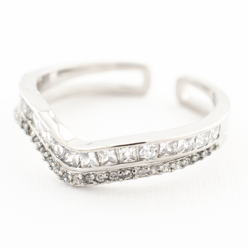 ANILLO  RODIO GOLDEN ROD