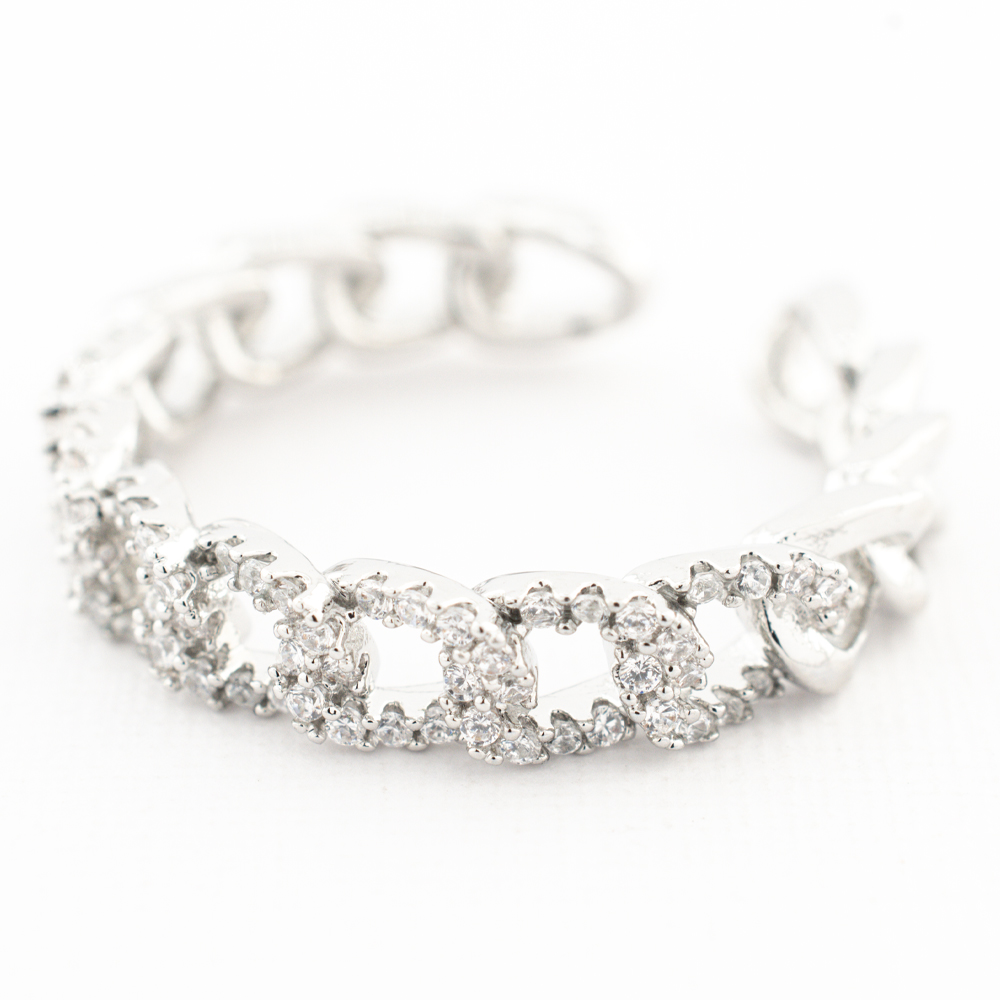 ANILLO  RODIO GOLDEN ROD