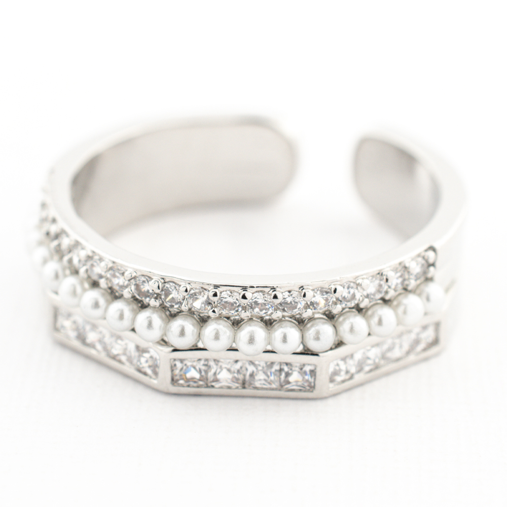 ANILLO  RODIO GOLDEN ROD