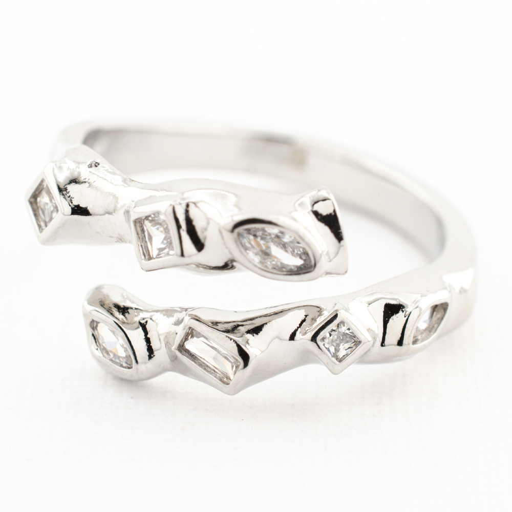 ANILLO  RODIO GOLDEN ROD