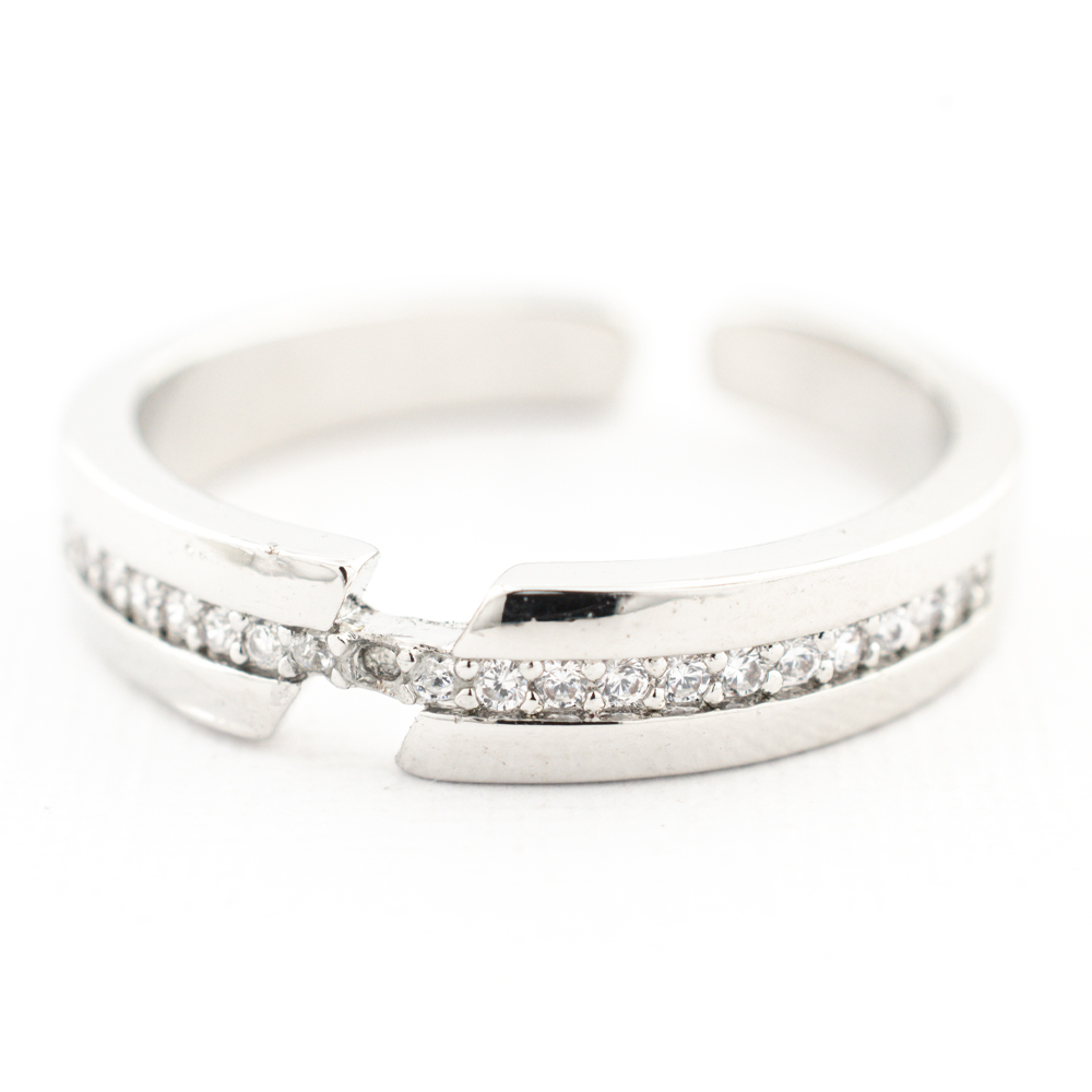 ANILLO  RODIO GOLDEN ROD