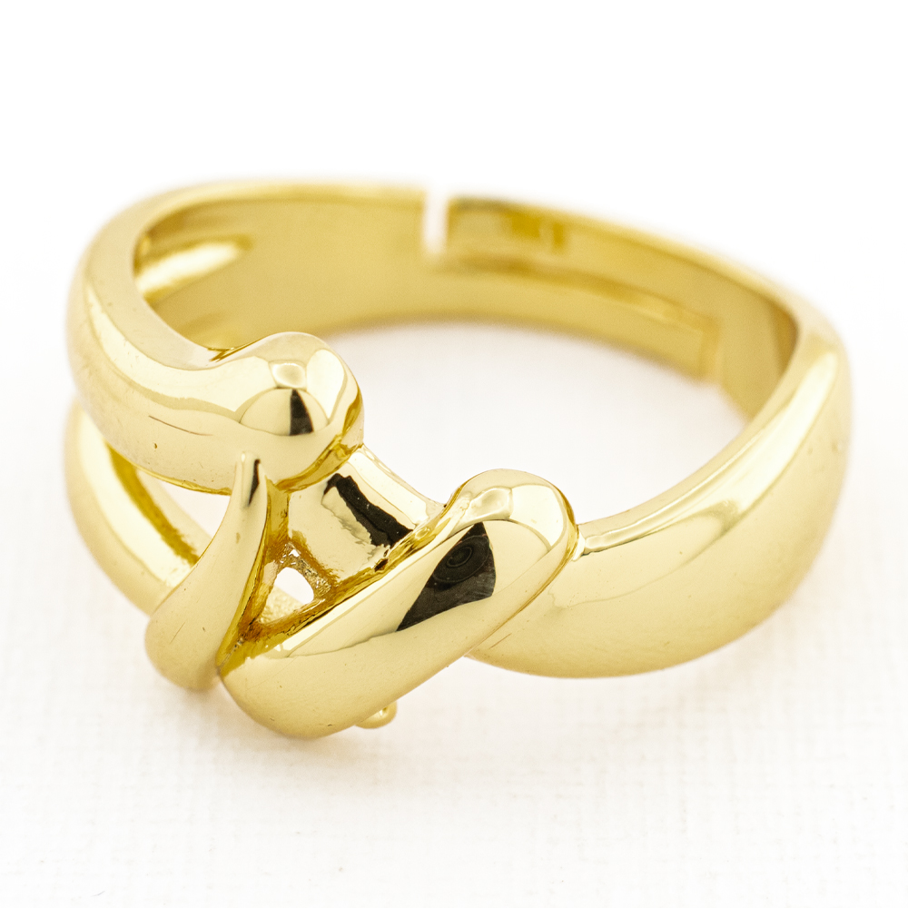 ANILLO  CHAPA GOLDEN CASTING