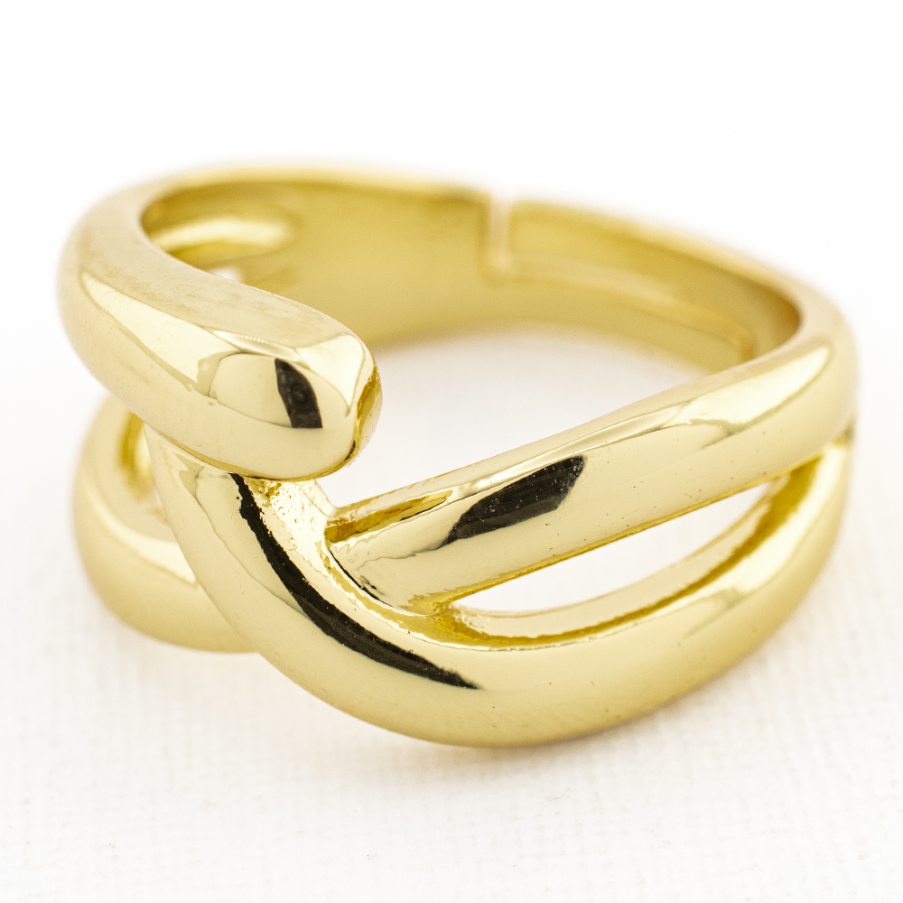ANILLO  CHAPA GOLDEN CASTING