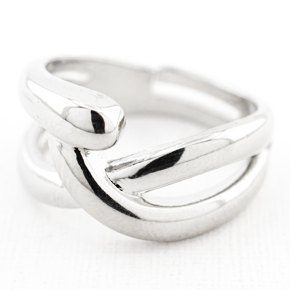 ANILLO  RODIO GOLDEN ROD