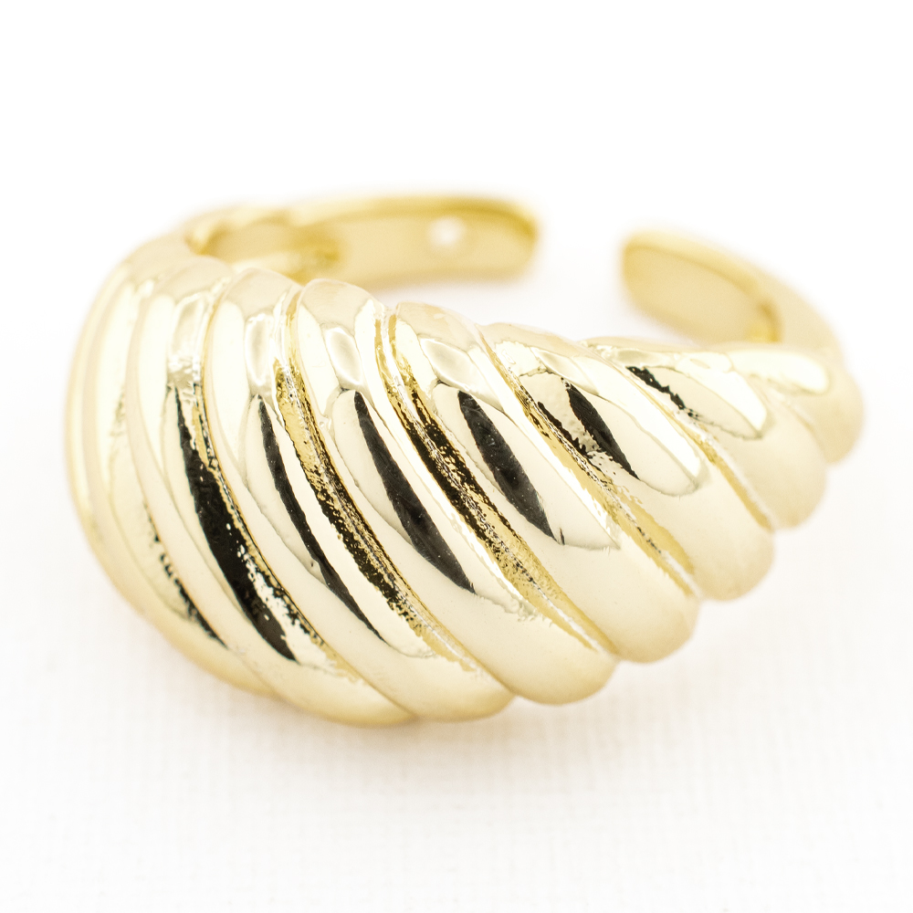 ANILLO  CHAPA GOLDEN CASTING