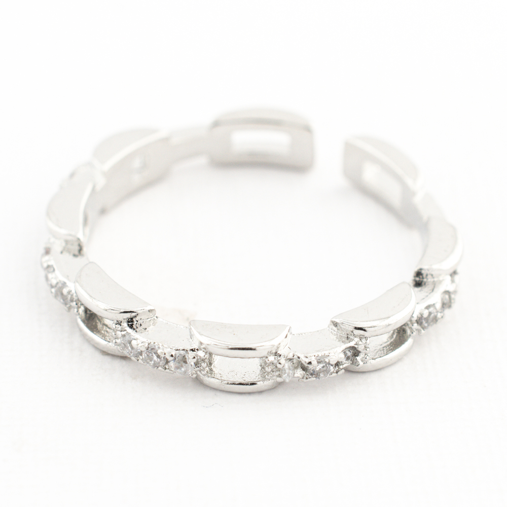 ANILLO  RODIO GOLDEN ROD