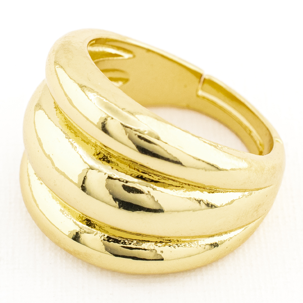 ANILLO  CHAPA GOLDEN CASTING