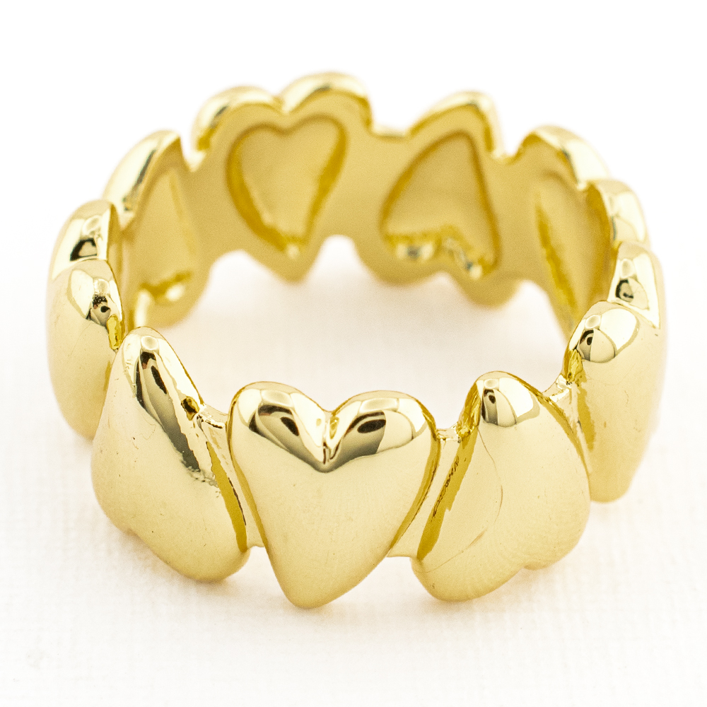 ANILLO  CHAPA GOLDEN CASTING