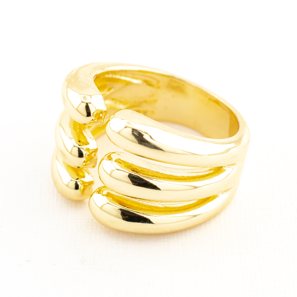 ANILLO  CHAPA GOLDEN CASTING