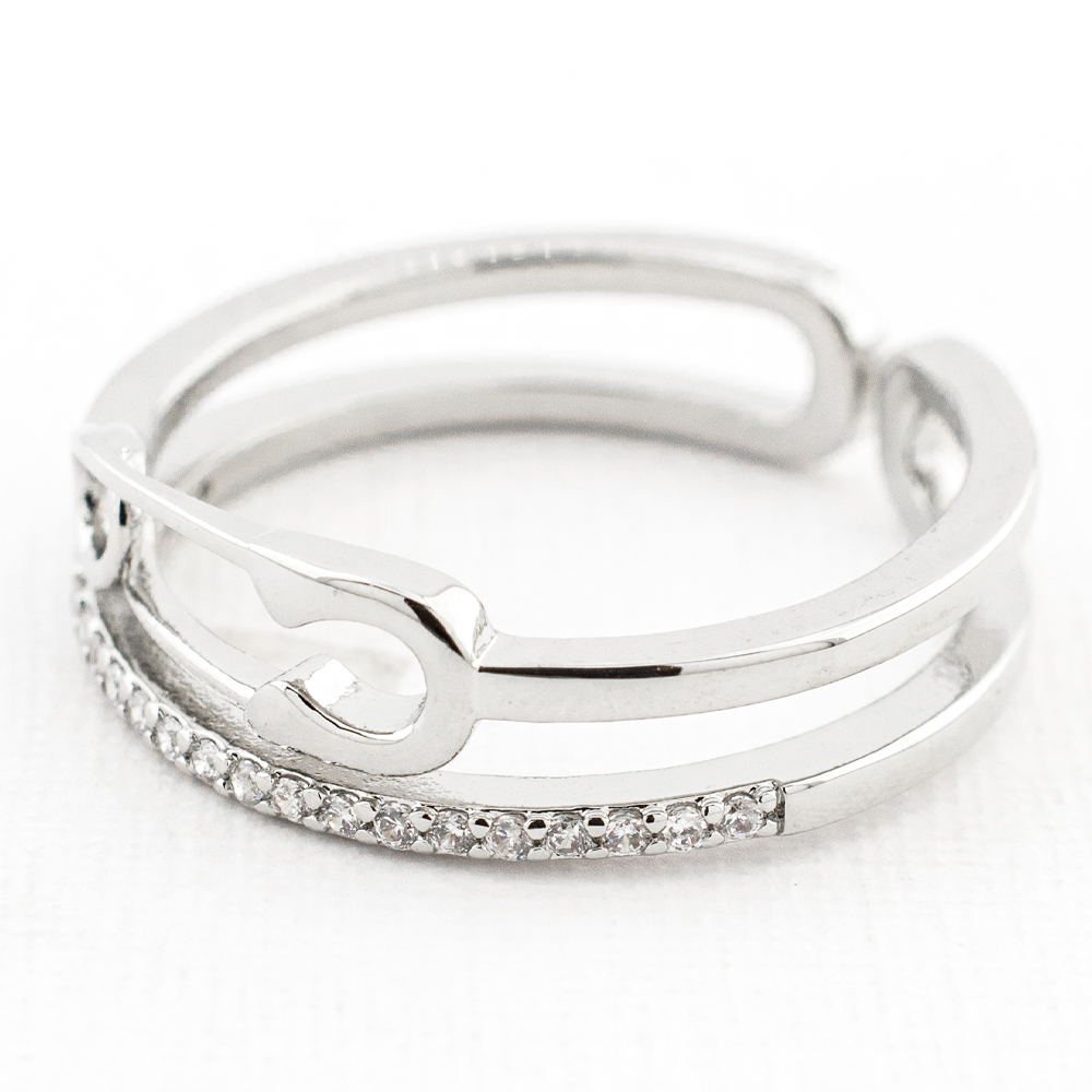 ANILLO  RODIO GOLDEN ROD