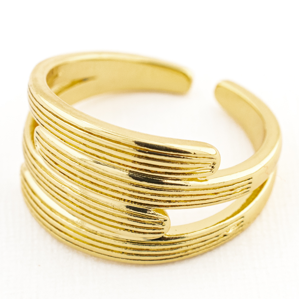 ANILLO  CHAPA GOLDEN CASTING
