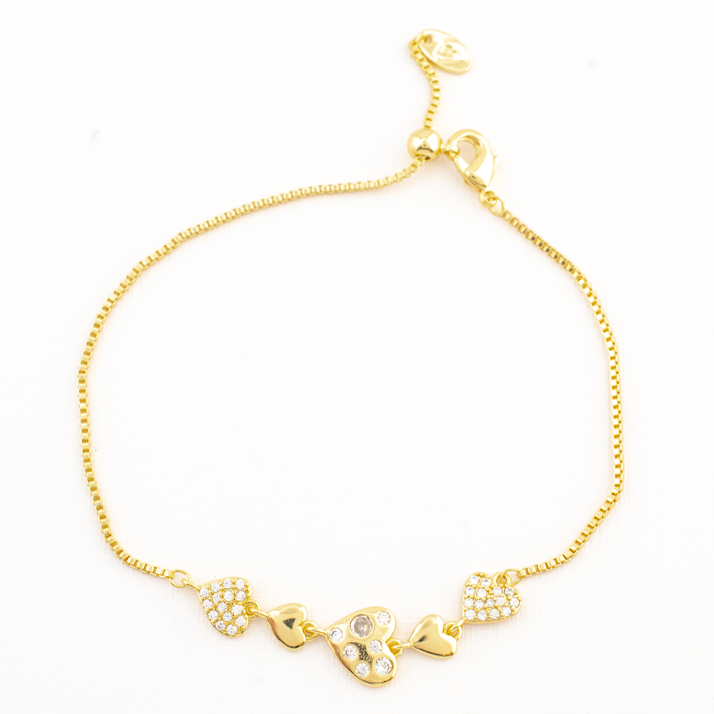 PULSERA CHAPA CRYSTIME