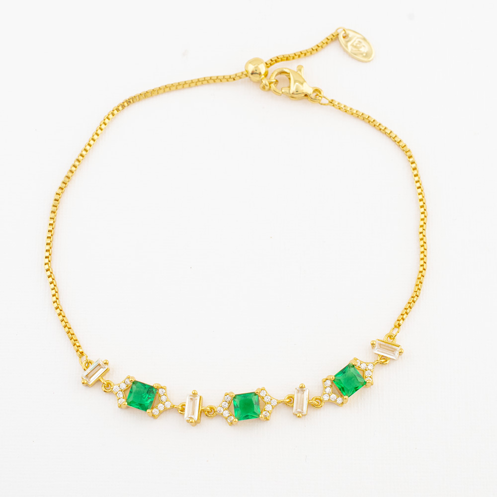 PULSERA CHAPA CRYSTIME