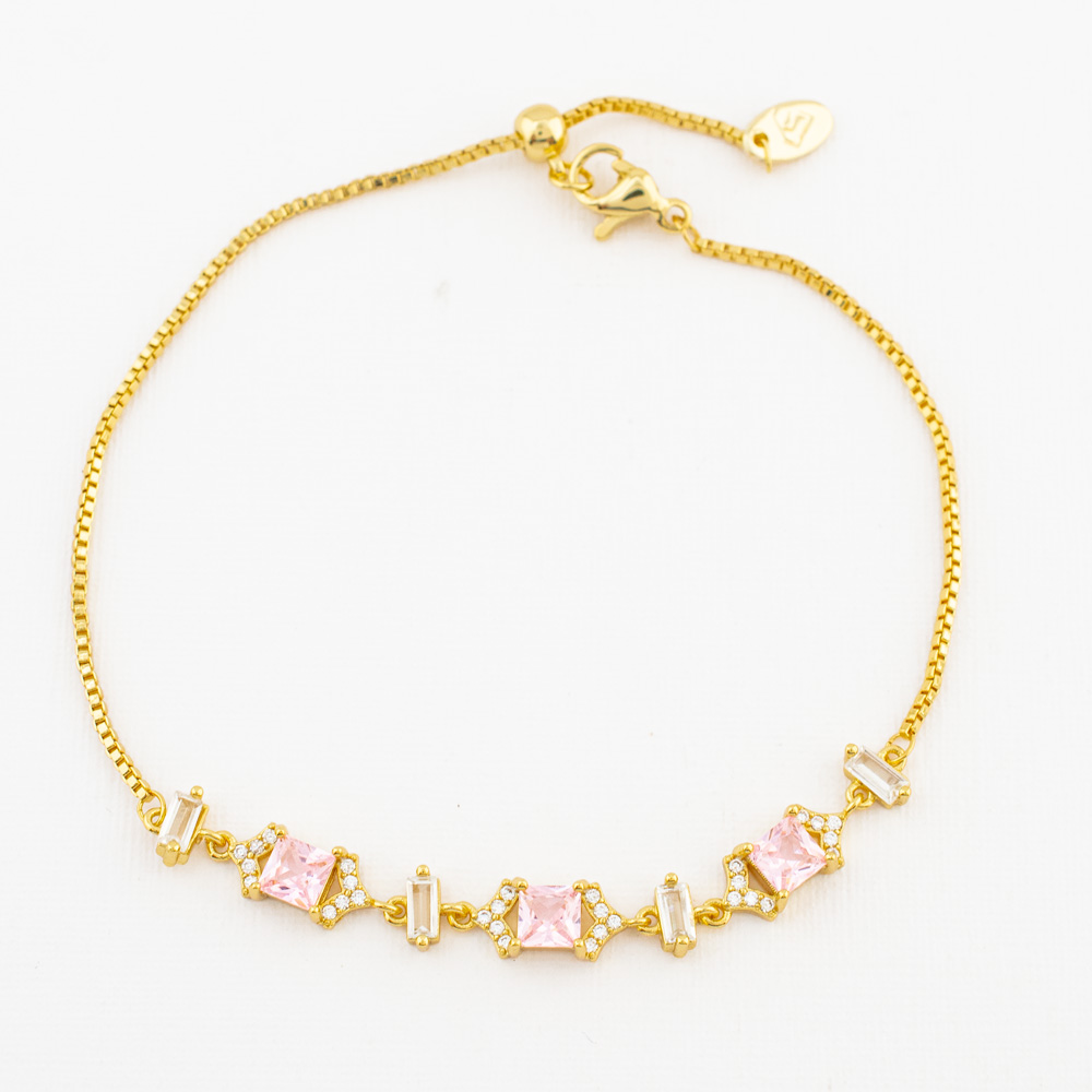 PULSERA CHAPA CRYSTIME