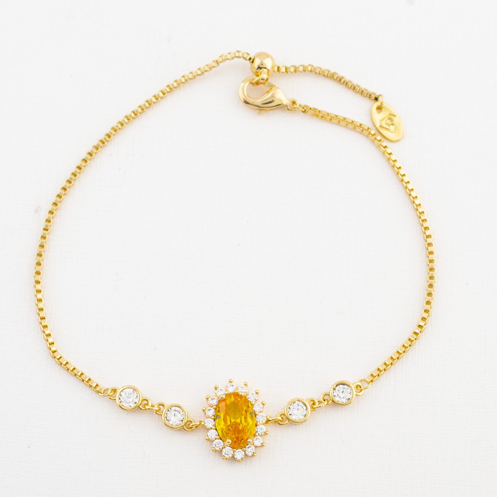 PULSERA CHAPA CRYSTIME