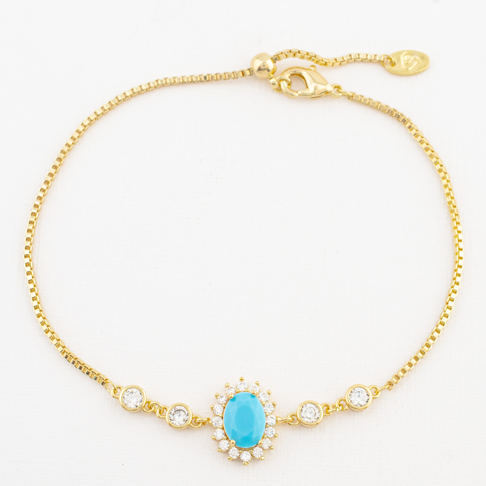 PULSERA CHAPA CRYSTIME