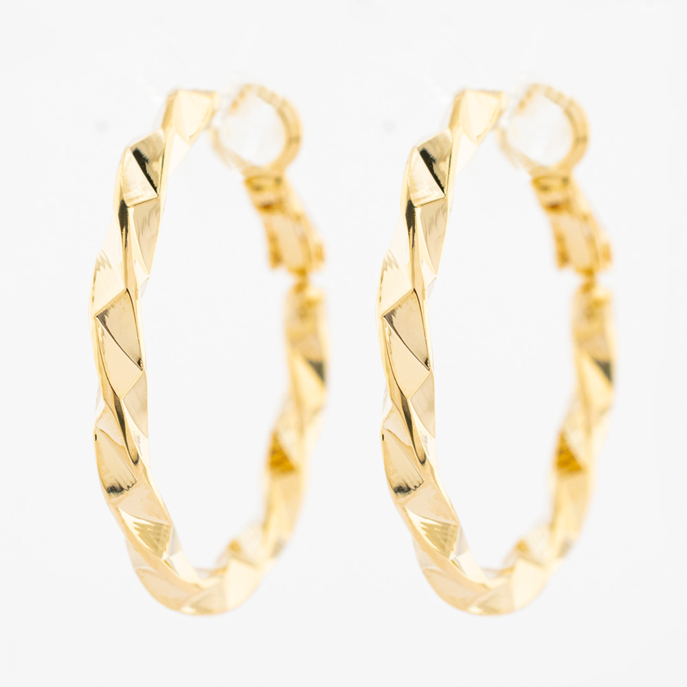 ARRACADA CHAPA GOLDEN CASTING