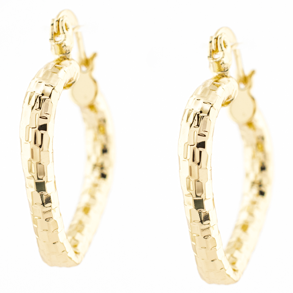 ARRACADA CHAPA GOLDEN CASTING