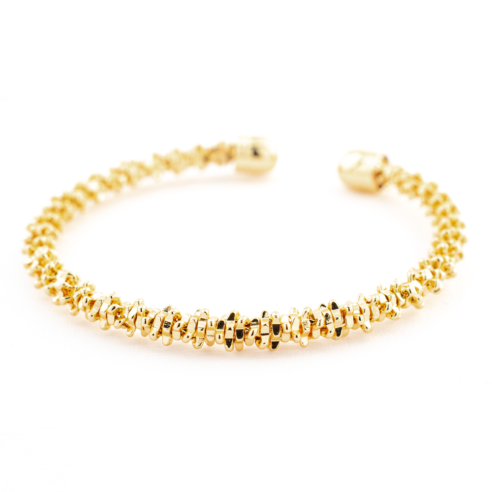 BRAZALETE CHAPA GOLDEN CASTING