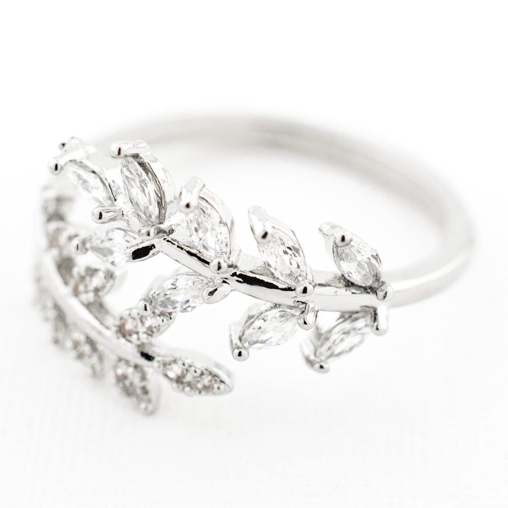 ANILLO  RODIO GOLDEN ROD