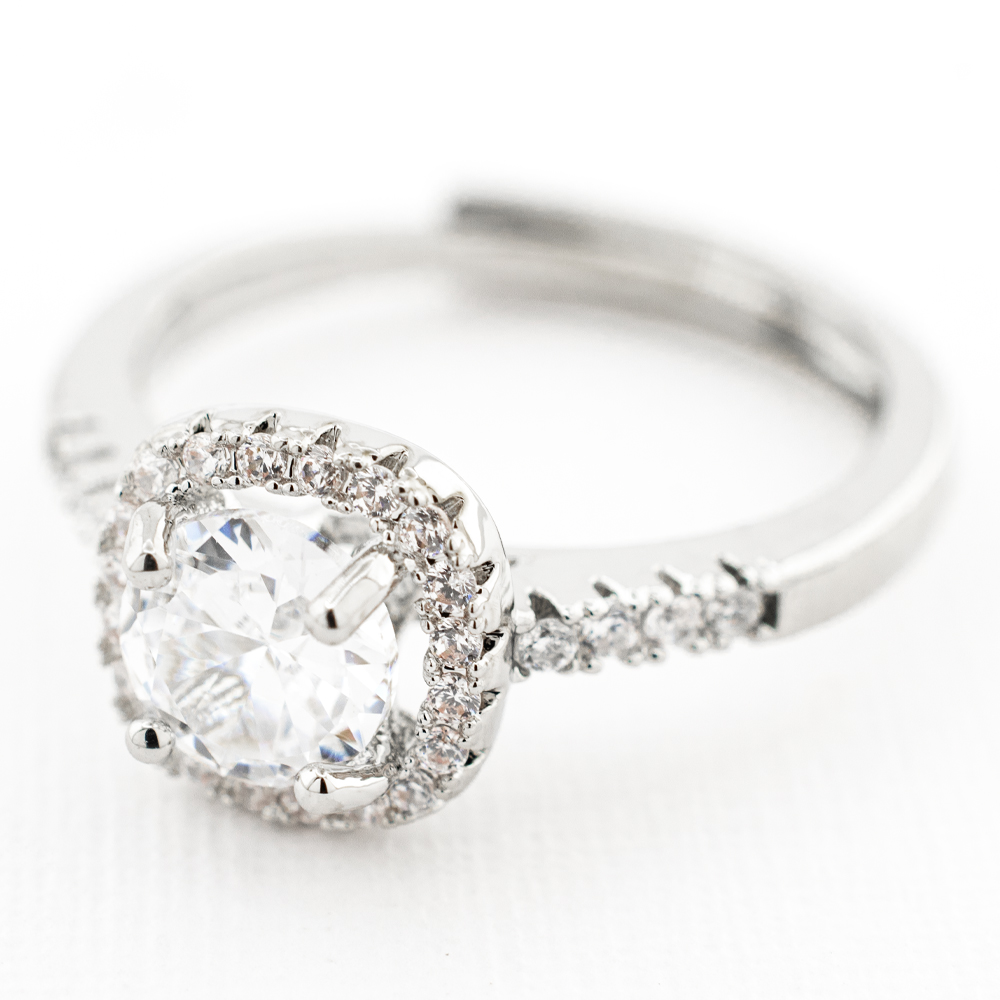 ANILLO  RODIO GOLDEN ROD