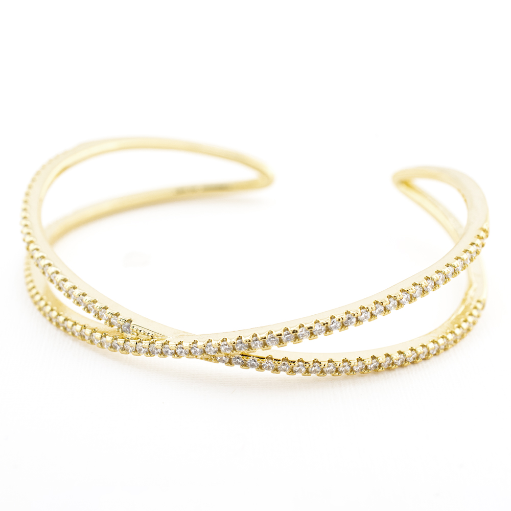 BRAZALETE CHAPA CRYSTIME