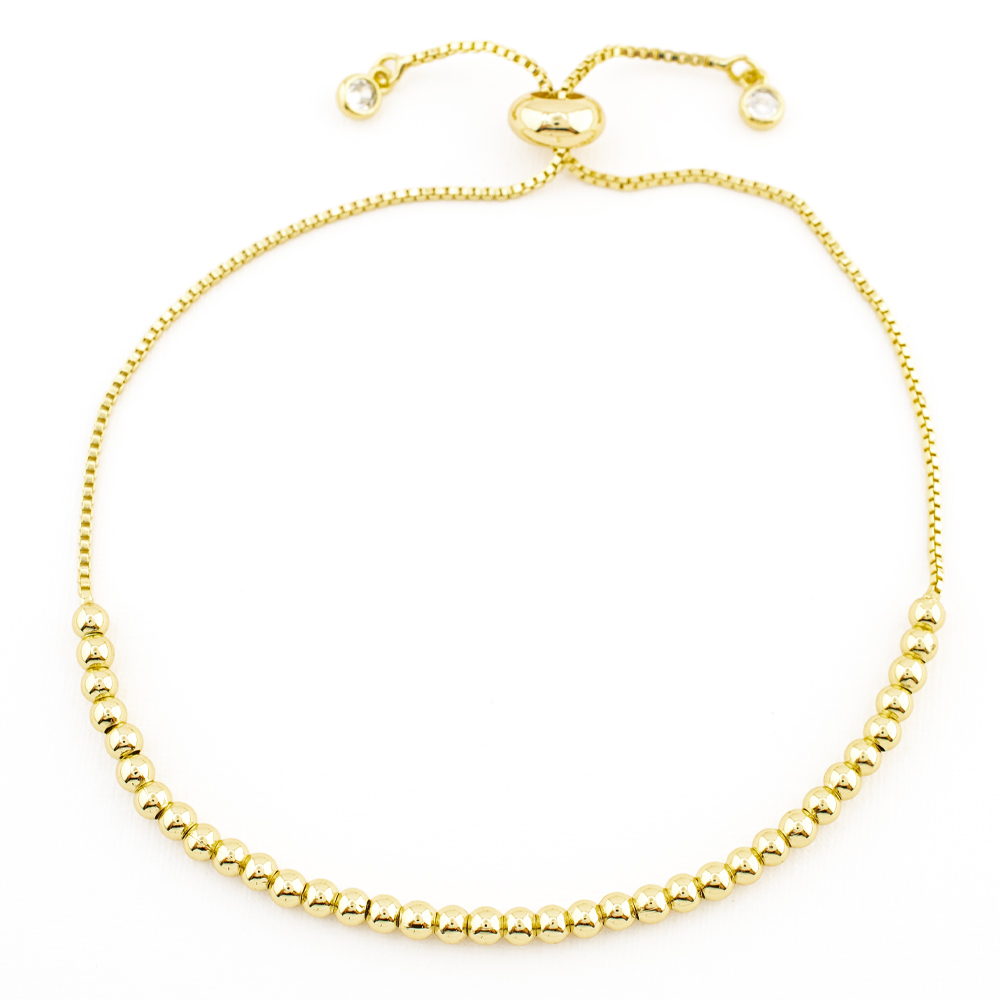 PULSERA CHAPA GOLDEN CASTING