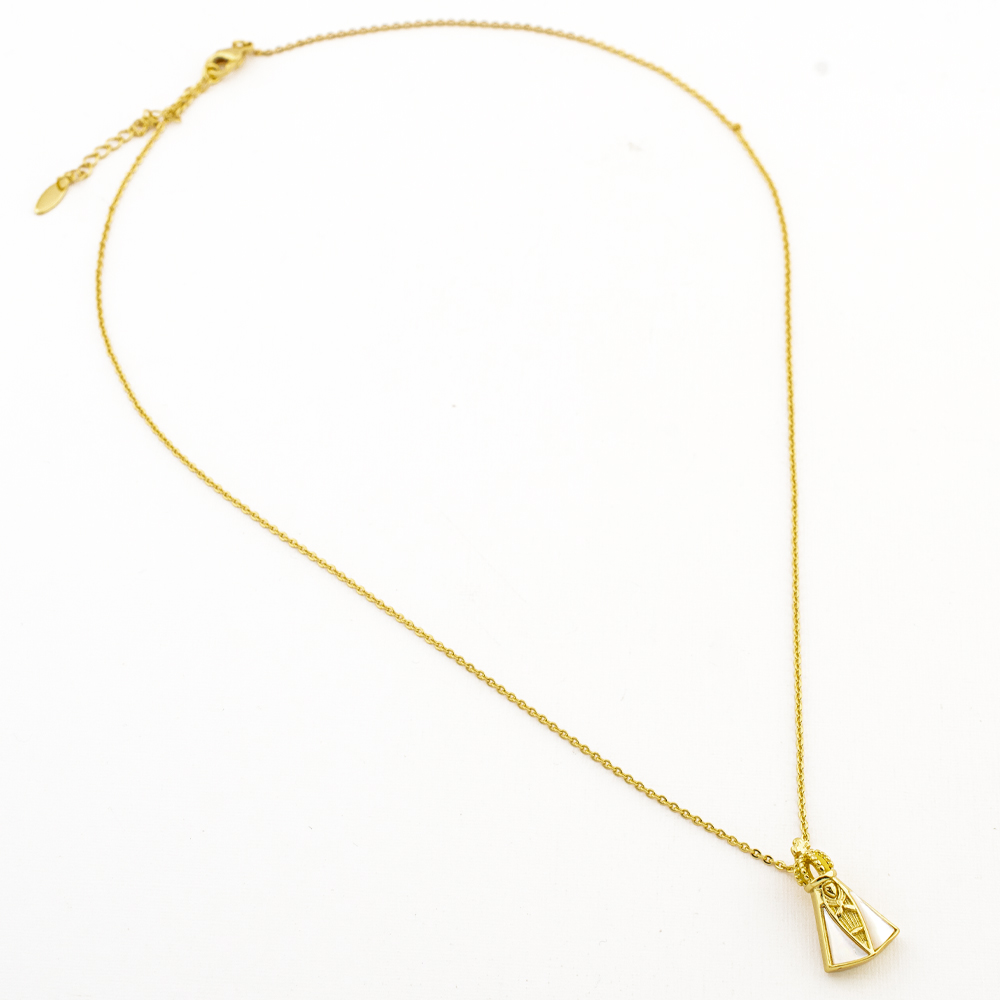 DIJE CHAPA GOLDEN STONE